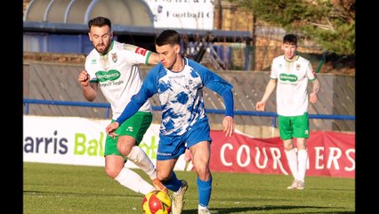 Wingate and Finchley v Rocks in pictures by Lyn Phillips and Trevor Staff