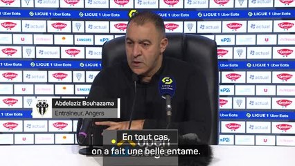 25e j. - Bouhazama : "Laurent Blanc a dû gueuler à la mi-temps"