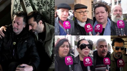 نجوم سوريا يودعون شادي زيدان بكلمات مؤثرة.. وإيمان عبد العزيز تبكي