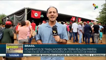 Sindicato de trabajadores sin tierra brasileño propone cosechar soja no transgénica