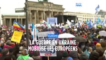 La guerre en Ukraine mobilise les Européens