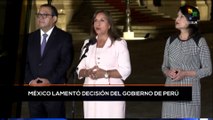 teleSUR Noticias 15:30 25-02: México lamenta retiro de su embajador de Perú