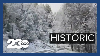 Winter storm impacts roadways across California