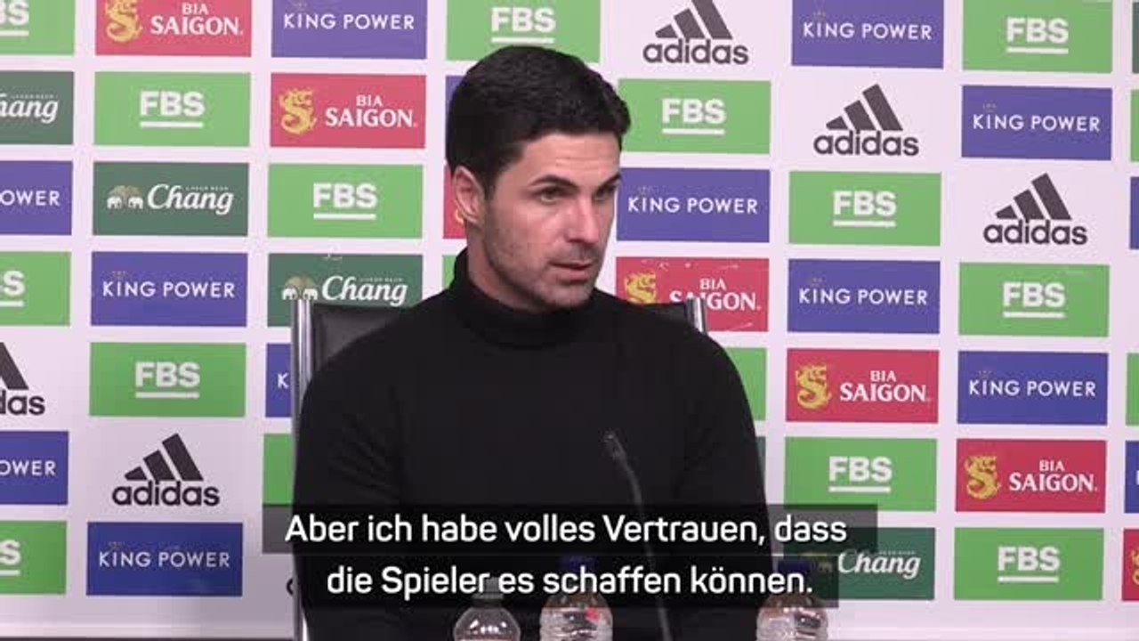 Arteta: Sieg 'stärkt den Glauben'
