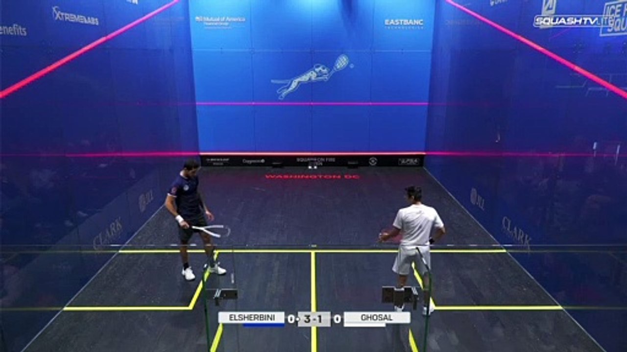 ElSherbini v Ghosal | Squash On Fire Open 2023 | SF