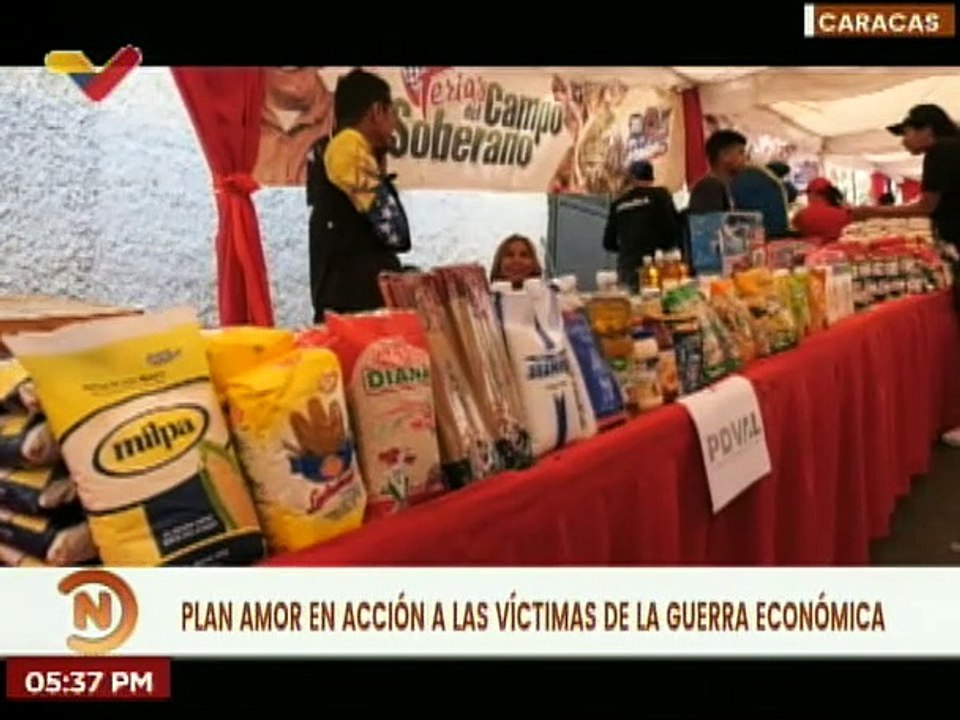 Caracas | Más de 2 mil familias de 7 comunidades son favorecidas con la Feria del Campo Soberano