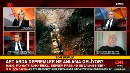 Prof. Dr. Şükrü Ersoy CNN Türk'te açıkladı: "Komşu alanlara yeni gerilimler yüklemiş olabilir"