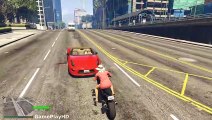 GTA 5 Funny Bike Kick Compilation #11 (Gta V Funny Moments)