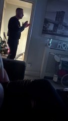 Dad Forgets Where He's Standing