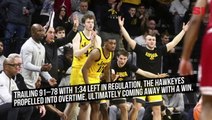 Iowa Beats Michigan State in Overtime After Wild 2nd Half Comeback