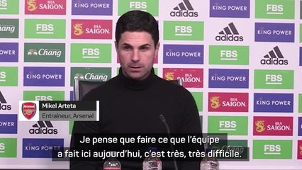 25e j. - Arteta très satisfait après la victoire d'Arsenal