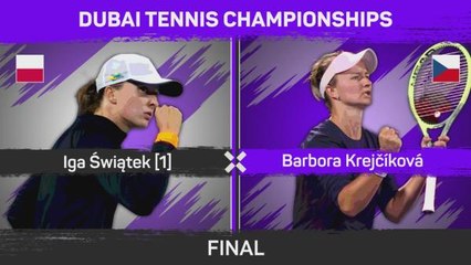Krejcikova upsets Swiatek to secure Dubai title