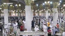 صلاة المغرب من المسجد النبوي الشريف بـ #المدينة_المنورة  -  الأحد 14430107هـ