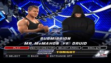 WWE SmackDown vs Raw 2011 Mr. McMahon vs Druid