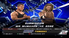 WWE SmackDown vs Raw 2011 Mr. McMahon vs Edge