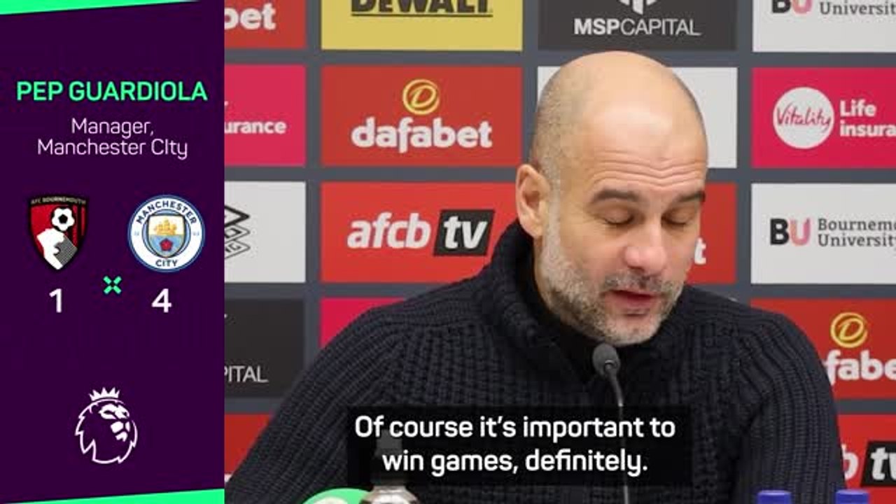 We'll try and fight for this Premier League title - Guardiola