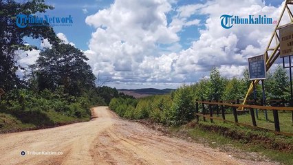 Spanduk Protes Harga Ganti Rugi Lahan IKN Nusantara Hilang Saat Jokowi Berkunjung