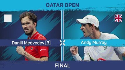 Medvedev ends dream Murray run to win Doha title