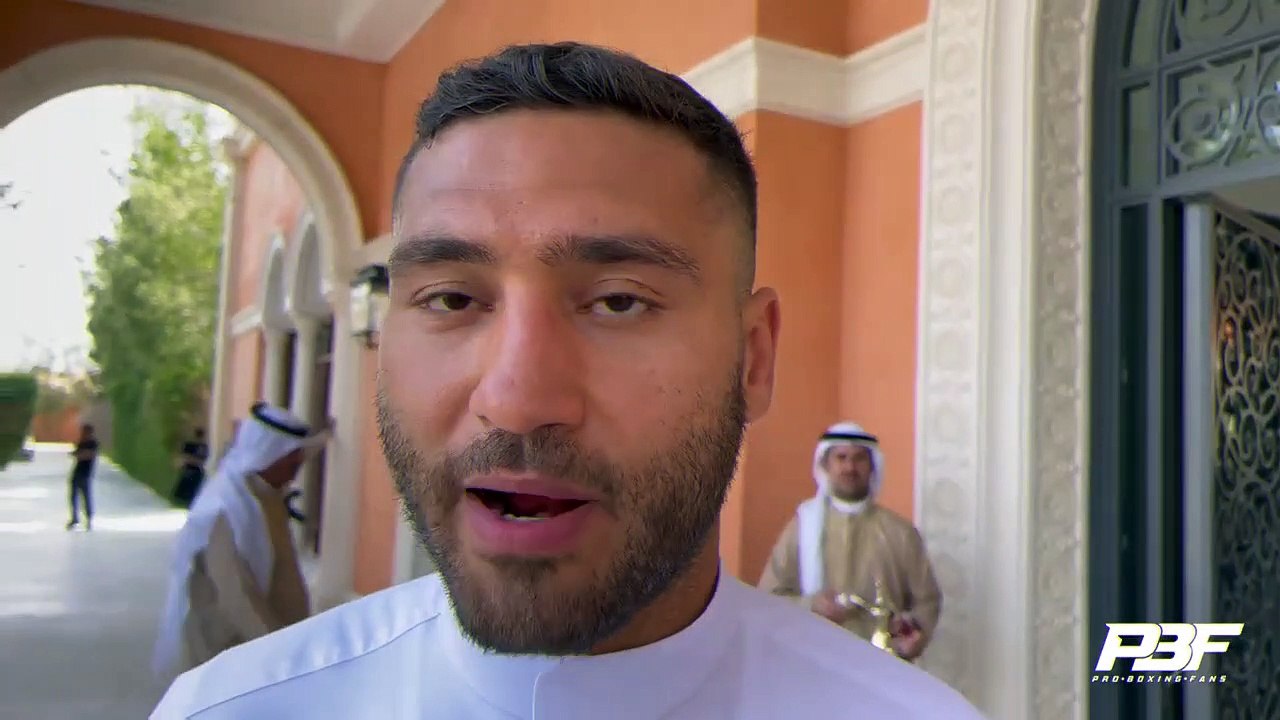 AHMED ELBIALI SPARRED JAKE PAUL
