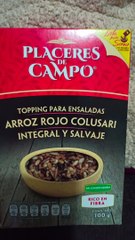 compre una caja de arroz rojo colusari integral y salvaje ideal para una dieta keto