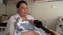 Depremzede kadın, bebeğini Kırıkkale'de dünyaya getirdi