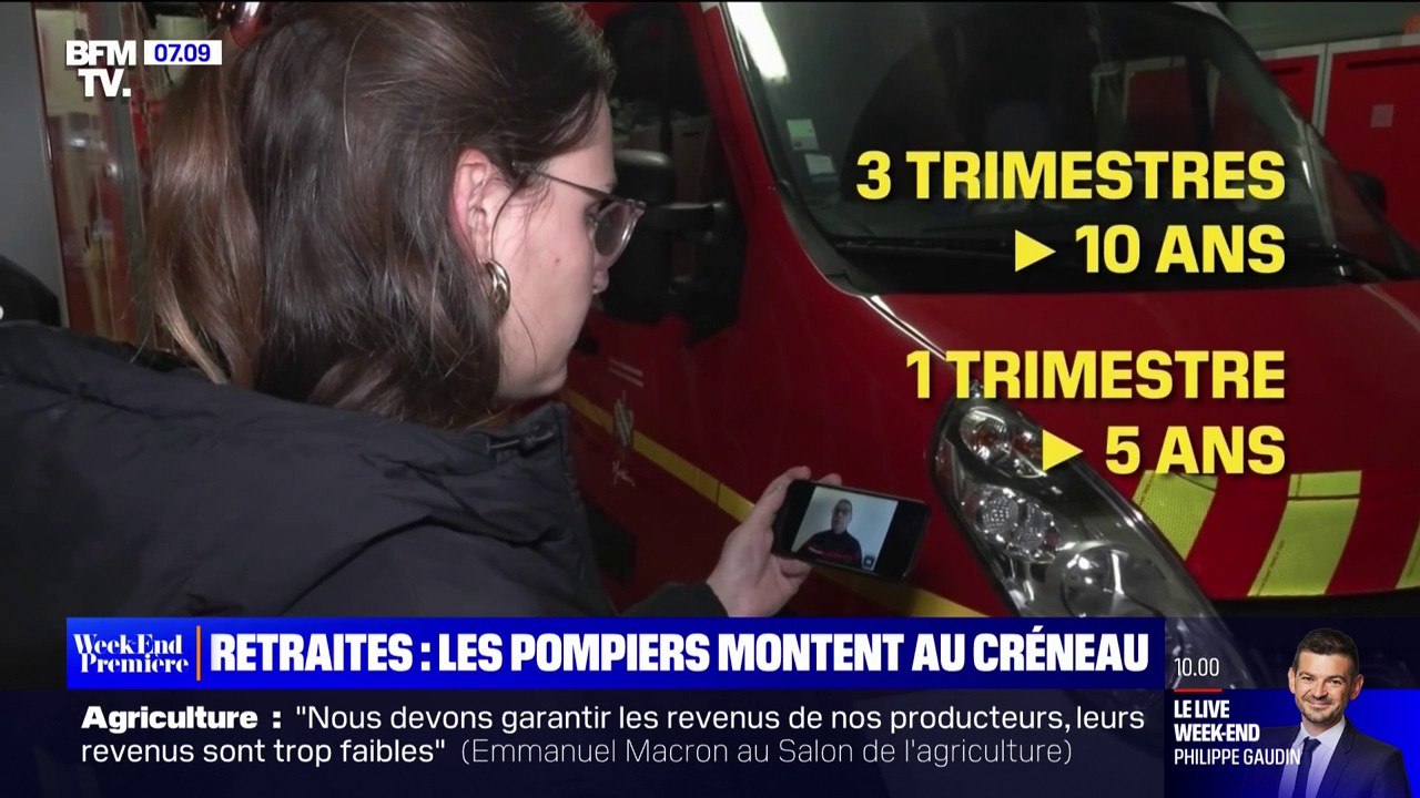Retraites: les pompiers réclament des bonifications de trimestres pour les volontaires