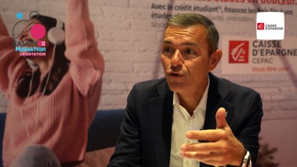 Interview Caisse d'Epargne - salon de la formation et de l'orientation 2023