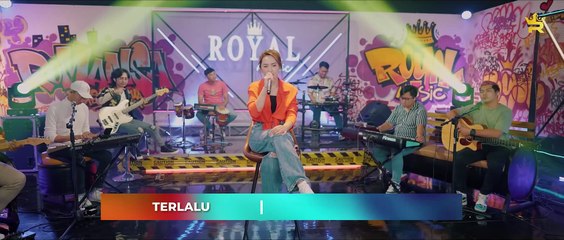 HAPPY ASMARA - TERLALU ( Official Live Video Royal Music )