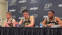 Purdue players react to loss against Indiana at Mackey Arena