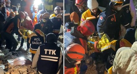 Enkazdan ölen kızının akıllı saatinden mesaj göndererek kurtuldu