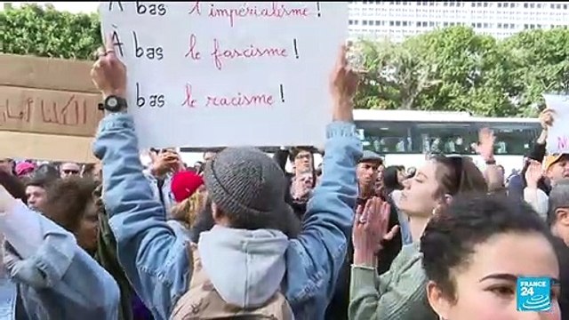 Tunisians take to the streets following President Kaïs Saïed's remarks