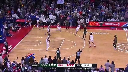 So close! Embiid denied by the buzzer in Celtics thriller
