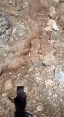 Elazığ'da zemin sıvılaşmasının ardından bu kez de dağlardaki çatlaklar dikkat çekti