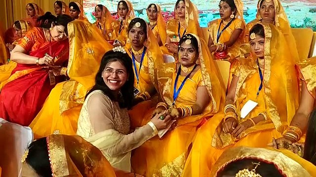 51​ दिव्यांग जोड़े उदयपुर में बंध रहे परिणय सूत्र में
