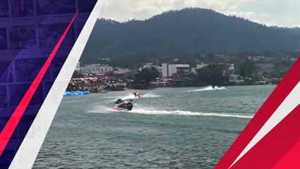 Momen Lap Parade Jelang Balapan Utama F1 Powerboat 2023 Indonesia