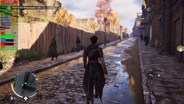 【Assassin's Creed Syndicate】PC | RTX 3070 8GB, i9-9900 | 32GB RAM | Benchmark @ 1440p 2K (60ᶠᵖˢ) ᴴᴰ ✔