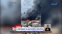 1,000 bahay sa Davao City, natupok | 24 Oras Weekend