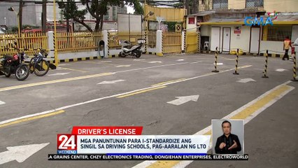 Mga panuntunan para i-standardize ang singil sa driving schools, pag-aaralan ng LTO | 24 Oras Weekend