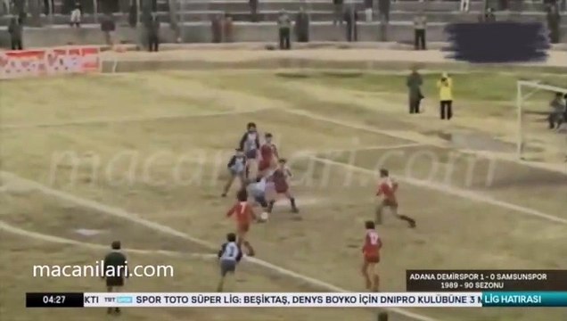 Adana Demirspor 1-0 Samsunspor [HD] 18.02.1990 - 1989-1990 Turkish 1st League Matchday 20