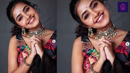Anupama Parameswaran New Black Traditional Wear Photoshoots
