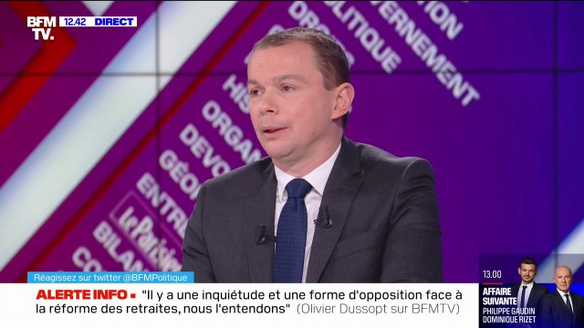 Personne ne le souhaite : Olivier Dussopt réagit aux menaces de grèves reconductibles à partir du 7 mars