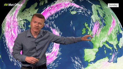 Met Office Afternoon Weather Forecast 26/02/23 - Dry, with aurora possible tonight