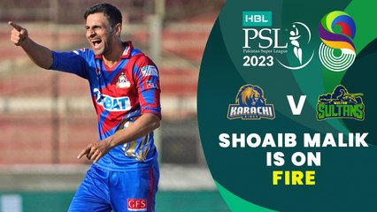 Shoaib Malik Is On Fire | Karachi Kings vs Multan Sultans | Match 14 | HBL PSL 8 | MI2T