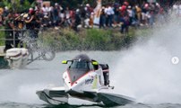 Bartek Marszalek menangkan balapan pertama F1H2O Toba 2023