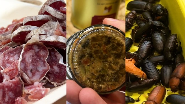 Saucisson au CBD, scarabées, algues : 3 produits de demain repérés au Salon de l'Agriculture