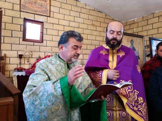 Hatay'da pazar ayininde depremzedeler için dua edildi