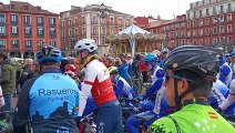 Cientos de ciclistas recorren Valladolid en memoria de Estela Domínguez