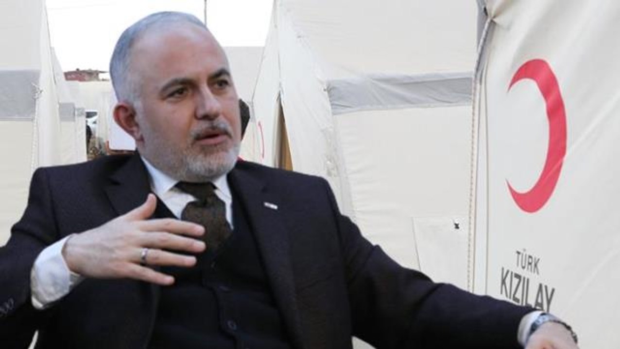 Ahbap'a çadır satılmasına ilişkin Kızılay Başkanı Kınık sessizliğini bozdu: Ahbap ile işbirliği yasaldır, aksini iddia eden kötü niyetlidir