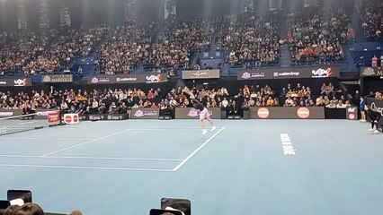 Première manche pour Hubert Hurkacz