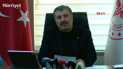 Sağlık Bakanı Fahrettin Koca: Nurdağı ve İslahiye'de şebeke suyu içilmemeli